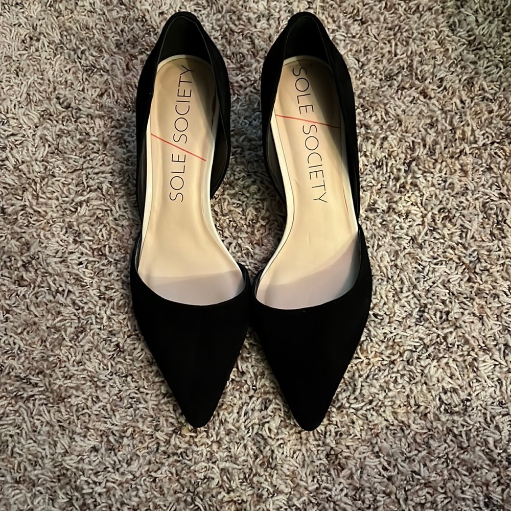 Black heels